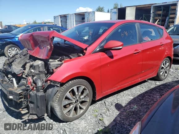 ✅ 2015 Hyundai Accent Sport • VIN: KMHCU5AEXFU222468 • Лот: 69653075. Опубликован ранее на Copart с пробегом 133 778 миль. Бесплатный доступ к архиву аукционных продаж из США и подробный отчёт об истории автомобиля на DreamBid. Изображение 1.