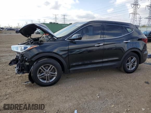 ✅ 2017 Hyundai Santa Fe 2.4L • VIN: 5XYZU3LB9HG382853 • Лот: 82443545. Опубликован ранее на Copart с пробегом 112 310 миль. Бесплатный доступ к архиву аукционных продаж из США и подробный отчёт об истории автомобиля на DreamBid. Изображение 1.