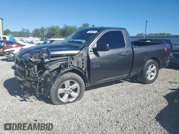 ✅ 2014 Ram 1500 Express • VIN: 3C6JR6AT1EG214916 • Lot: 86828545. Listed on Copart with 105,680 mi. Free auction sales archive from the USA and detailed vehicle history report at DreamBid. Image 1.