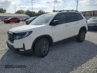 ✅ 2024 Honda Passport TrailSport • VIN: 5FNYF8H69RB008623 • Lot: 81230385. Wystawiony na Copart z przebiegiem 5 538 mil. Bezpłatny archiwum sprzedaży aukcyjnych z USA i szczegółowy raport historii pojazdu na DreamBid. Zdjęcie 1.