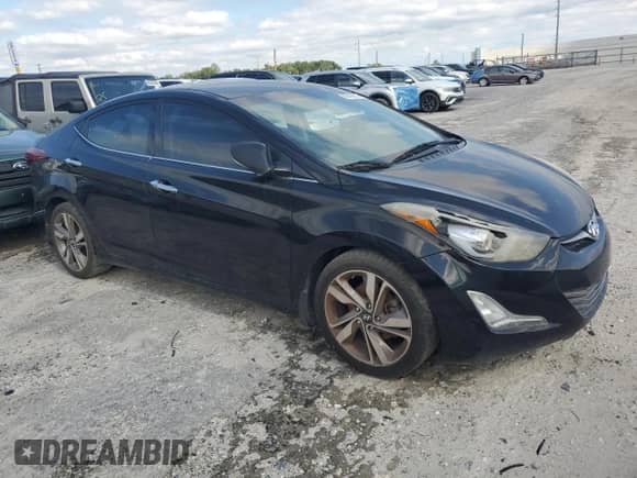 2016 Hyundai Elantra Limited z VIN 5NPDH4AE1GH715202, wystawiony jako Copart lot #86703355 z przebiegiem 141 283 mil mil oraz Czysty tytuł • Clean title. Historia ofert i sprzedaży dostępna na DreamBid. Obrazek 4.