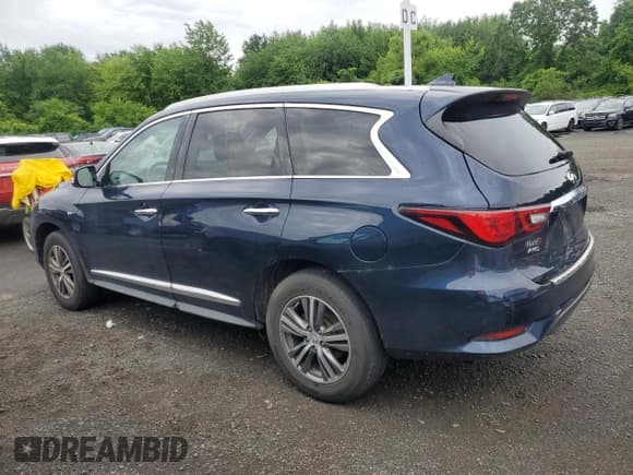 ✅ 2020 Infiniti QX60 Luxe • VIN: 5N1DL0MM3LC511349 • Лот: 64431435. Опубликован ранее на Copart с пробегом 105 758 миль. Бесплатный доступ к архиву аукционных продаж из США и подробный отчёт об истории автомобиля на DreamBid. Изображение 2.