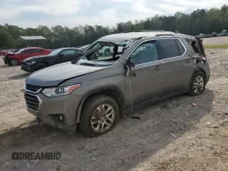 ✅ 2018 Chevrolet Traverse LT Cloth • VIN: 1GNERGKW4JJ193021 • Lot: 81646035. Wystawiony na Copart z przebiegiem 136 226 mil. Bezpłatny archiwum sprzedaży aukcyjnych z USA i szczegółowy raport historii pojazdu na DreamBid. Zdjęcie 1.