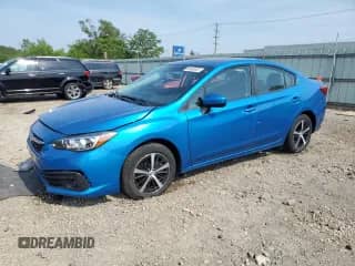 2022 Subaru Impreza Premium with VIN 4S3GKAD61N3610489, listed as a Copart auction lot 60406935 with 31,070 mi miles and Salvage title. Bid and sale history available at DreamBid. Image 1.