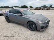 ✅ 2016 Infiniti Q50 Red Sport 400 • VIN: JN1FV7AR4GM451441 • Lot: 65135225. Listed on Copart with 106,540 mi. Free auction sales archive from the USA and detailed vehicle history report at DreamBid. Image 4.