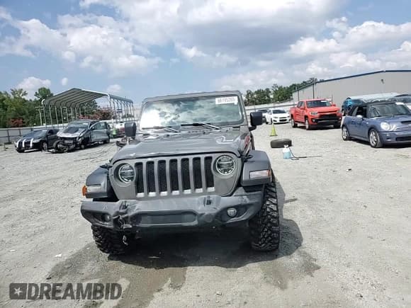 ✅ 2020 Jeep Wrangler Unlimited Sport Altitude • VIN: 1C4HJXDN1LW246622 • Lot: 66195265. Listed on Copart with 69,183 mi. Free auction sales archive from the USA and detailed vehicle history report at DreamBid. Image 13.