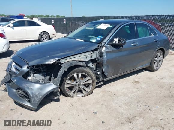✅ 2017 Mercedes-Benz C 300 • VIN: 55SWF4JB2HU218808 • Lot: 42094419. Listed on IAAI with 75,780 mi. Free auction sales archive from the USA and detailed vehicle history report at DreamBid. Image 2.