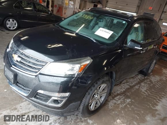 ✅ 2015 Chevrolet Traverse LT • VIN: 1GNKVHKD7FJ287503 • Lot: 43138804. Listed on IAAI with 162,271 mi. Free auction sales archive from the USA and detailed vehicle history report at DreamBid. Image 2.