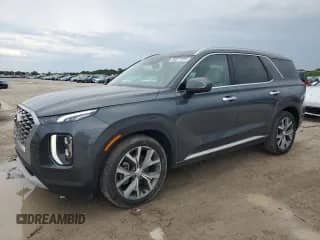 2021 Hyundai Palisade SEL с VIN KM8R44HE3MU274743, выставлен на аукционе Copart как лот 80077955 с пробегом 69 509 миль миль и Списание • Salvage title. История ставок и продаж доступна на DreamBid. Изображение 1.