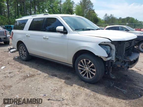 ✅ 2018 Ford Expedition Max Limited • VIN: 1FMJK1KT6JEA23021 • Lot: 42043556. Listed on IAAI with 201,772 mi. Free auction sales archive from the USA and detailed vehicle history report at DreamBid. Image 1.
