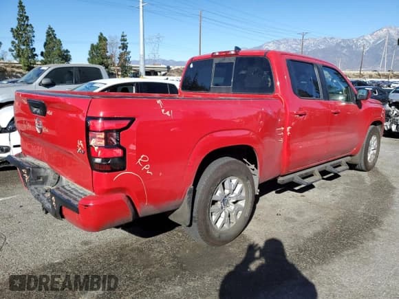✅ 2022 Nissan Frontier SV • VIN: 1N6ED1FJ0NN604848 • Lot: 42333815. Listed on Copart with 158,373 mi. Free auction sales archive from the USA and detailed vehicle history report at DreamBid. Image 3.