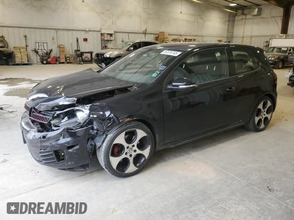 ✅ 2012 Volkswagen Golf GTI w/Conv & Sunroof • VIN: WVWEV7AJ5CW023427 • Lot: 53376745. Listed on Copart with 110,852 mi. Free auction sales archive from the USA and detailed vehicle history report at DreamBid. Image 1.