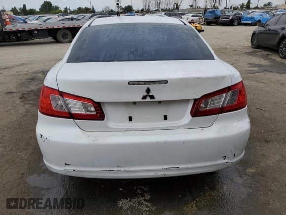 ✅ 2012 Mitsubishi Galant FE • VIN: 4A32B2FF8CE023718 • Lot: 53543365. Listed on Copart with 122,667 mi. Free auction sales archive from the USA and detailed vehicle history report at DreamBid. Image 6.