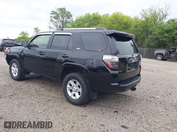 ✅ 2023 Toyota 4Runner SR5 • VIN: JTEMU5JR1P6159399 • Lot: 42319544. Listed on IAAI with 37,805 mi. Free auction sales archive from the USA and detailed vehicle history report at DreamBid. Image 3.