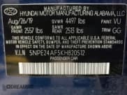 ✅ 2019 Hyundai Sonata SE • VIN: 5NPE24AF5KH820512 • Lot: 48990743. Listed on Copart with 43,780 mi. Free auction sales archive from the USA and detailed vehicle history report at DreamBid. Image 12.