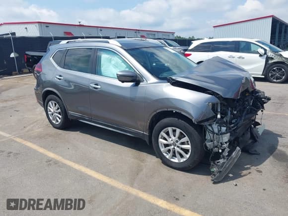 ✅ 2018 Nissan Rogue SV • VIN: KNMAT2MT8JP544041 • Lot: 42859668. Listed on IAAI with 133,257 mi. Free auction sales archive from the USA and detailed vehicle history report at DreamBid. Image 1.