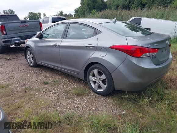 2012 Hyundai Elantra GLS with VIN KMHDH4AE2CU202844, listed as a IAAI auction lot 43167418 with 75,605 mi miles and . Bid and sale history available at DreamBid. Image 3.