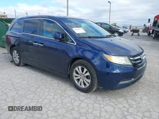 ✅ 2015 Honda Odyssey EX • VIN: 5FNRL5H4XFB013495 • Лот: 43648594. Опубликован ранее на IAAI с пробегом 124 084 миль. Бесплатный доступ к архиву аукционных продаж из США и подробный отчёт об истории автомобиля на DreamBid. Изображение 1.