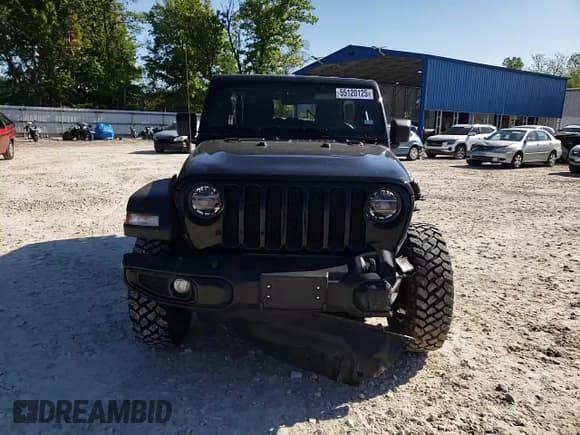 ✅ 2021 Jeep Wrangler Unlimited Willys • VIN: 1C4HJXDN2MW609088 • Лот: 55120125. Опубликован ранее на Copart с пробегом 69 125 миль. Бесплатный доступ к архиву аукционных продаж из США и подробный отчёт об истории автомобиля на DreamBid. Изображение 14.