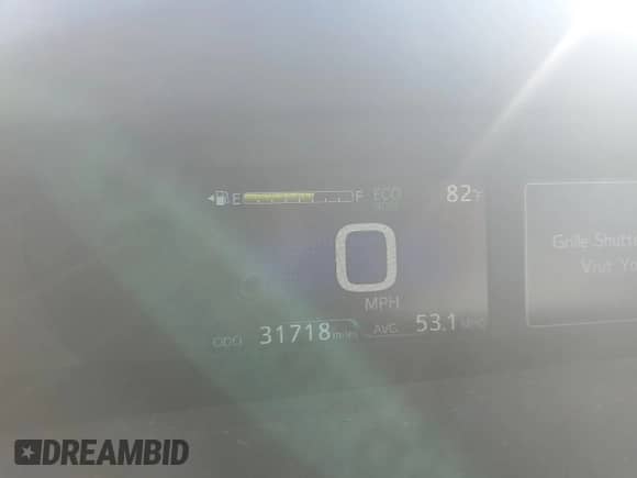 2021 Toyota Prius L Eco with VIN JTDKAMFU7M3137514, listed as a Copart auction lot 85843795 with 31,718 mi miles and Salvage title. Bid and sale history available at DreamBid. Image 9.