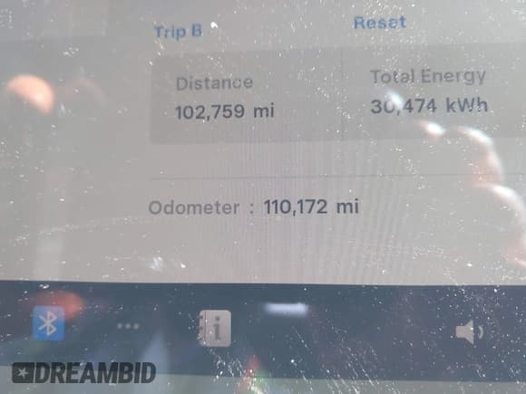 ✅ 2023 Tesla Model Y Long Range • VIN: 7SAYGDEE9PA039403 • Lot: 43403401. Listed on IAAI with 110,172 mi. Free auction sales archive from the USA and detailed vehicle history report at DreamBid. Image 16.