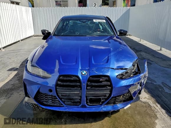 ✅ 2025 BMW M3 Competition xDrive • VIN: WBS33HJ02SFV34546 • Lot: 80121955. Wystawiony na Copart z przebiegiem 4 617 mil. Bezpłatny archiwum sprzedaży aukcyjnych z USA i szczegółowy raport historii pojazdu na DreamBid. Zdjęcie 5.