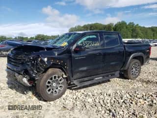 2024 Chevrolet Colorado 4WD Z71 with VIN 1GCPTDEK8R1316907, listed as a Copart auction lot 63573225 with 18,088 mi miles and Salvage title. Bid and sale history available at DreamBid. Image 1.