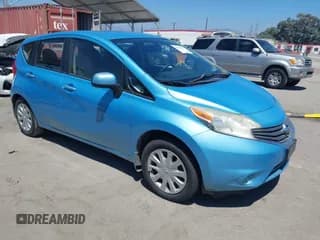✅ 2014 Nissan Note SV • VIN: 3N1CE2CP4EL437208 • Lot: 42906877. Listed on IAAI with 231,294 mi. Free auction sales archive from the USA and detailed vehicle history report at DreamBid. Image 1.