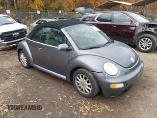 ✅ 2005 Volkswagen Beetle GLS • VIN: 3VWCM31Y75M368250 • Lot: 43674376. Wystawiony na IAAI z przebiegiem 112 521 mil. Bezpłatny archiwum sprzedaży aukcyjnych z USA i szczegółowy raport historii pojazdu na DreamBid. Zdjęcie 1.
