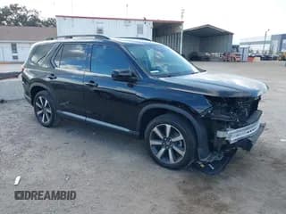 ✅ 2023 Honda Pilot Touring • VIN: 5FNYG2H70PB011362 • Lot: 43570441. Listed on IAAI with 21,713 mi. Free auction sales archive from the USA and detailed vehicle history report at DreamBid. Image 1.