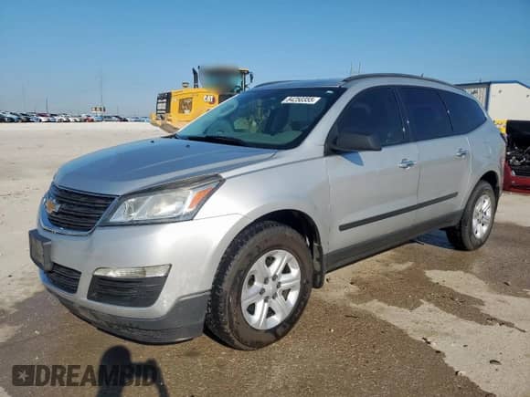 2013 Chevrolet Traverse LS with VIN 1GNKRFED3DJ260025, listed as a Copart auction lot 84250355 with 93,420 mi miles and Clean title. Bid and sale history available at DreamBid. Image 1.