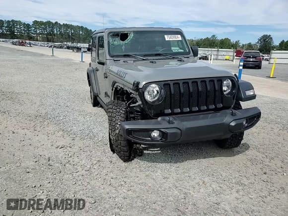 ✅ 2022 Jeep Wrangler Willys Sport • VIN: 1C4GJXAG3NW237912 • Lot: 75409904. Listed on Copart with 6,463 mi. Free auction sales archive from the USA and detailed vehicle history report at DreamBid. Image 11.