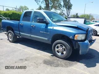 ✅ 2005 Dodge 2500 SLT • VIN: 3D7KS28C55G844279 • Lot: 42268735. Listed on IAAI with 185,346 mi. Free auction sales archive from the USA and detailed vehicle history report at DreamBid. Image 1.