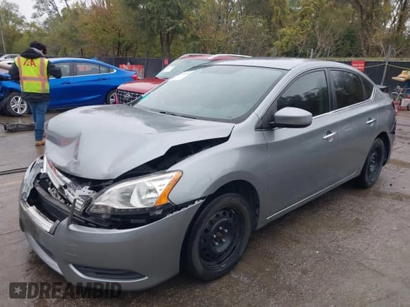 ✅ 2014 Nissan Sentra SV • VIN: 3N1AB7AP0EY336525 • Lot: 43525418. Listed on IAAI with 95,954 mi. Free auction sales archive from the USA and detailed vehicle history report at DreamBid. Image 19.