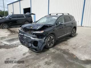 2020 Hyundai Santa Fe Limited with VIN 5NMS53AA3LH254826, listed as a Copart auction lot 85717075 with 46,949 mi miles and Non repairable. Bid and sale history available at DreamBid. Image 1.