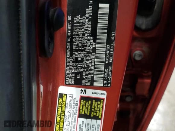 ✅ 2010 Toyota Venza • VIN: 4T3BA3BB4AU009853 • Lot: 91019295. Wystawiony na Copart z przebiegiem 159 616 mil. Bezpłatny archiwum sprzedaży aukcyjnych z USA i szczegółowy raport historii pojazdu na DreamBid. Zdjęcie 13.