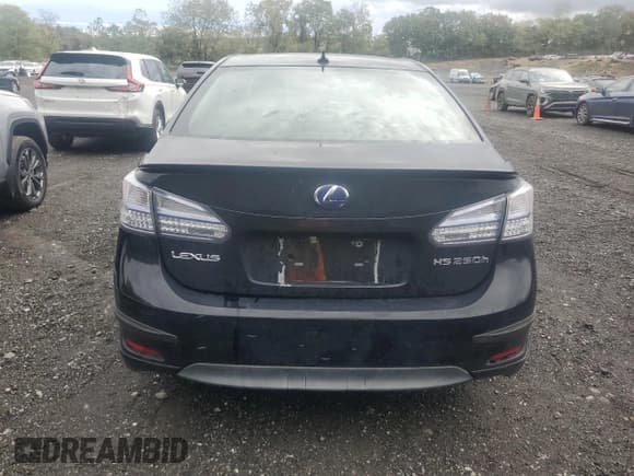 ✅ 2010 Lexus HS 250h Premium • VIN: JTHBB1BA4A2013160 • Lot: 81464885. Listed on Copart with 155,127 mi. Free auction sales archive from the USA and detailed vehicle history report at DreamBid. Image 6.