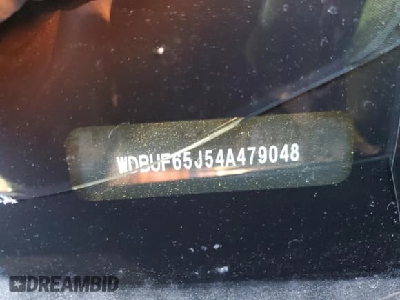 ✅ 2004 Mercedes-Benz E 320 • VIN: WDBUF65J54A479048 • Лот: 90139245. Опубликован ранее на Copart с пробегом 159 864 миль. Бесплатный доступ к архиву аукционных продаж из США и подробный отчёт об истории автомобиля на DreamBid. Изображение 12.