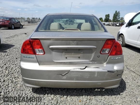 ✅ 2005 Honda Civic • VIN: JHMES966X5S022257 • Лот: 80222805. Опубликован ранее на Copart с пробегом 91 702 миль. Бесплатный доступ к архиву аукционных продаж из США и подробный отчёт об истории автомобиля на DreamBid. Изображение 6.