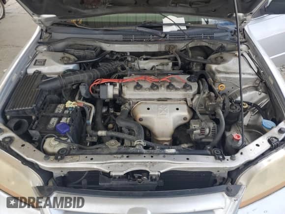 2001 Honda Accord VP with VIN 1HGCF86641A041296, listed as a Copart auction lot 68783875 with 227,401 mi miles and Salvage title. Bid and sale history available at DreamBid. Image 11.