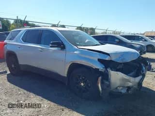 2019 Chevrolet Traverse LT Cloth z VIN 1GNEVGKW7KJ156185, wystawiony jako IAAI lot #43339808 z przebiegiem 84 558 mil mil oraz . Historia ofert i sprzedaży dostępna na DreamBid. Obrazek 1.