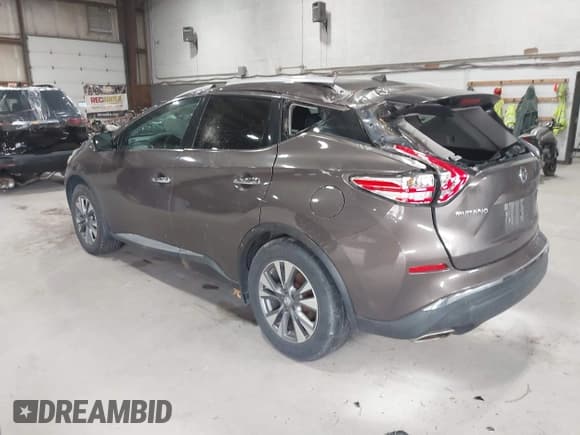 ✅ 2015 Nissan Murano SL • VIN: 5N1AZ2MH3FN220374 • Lot: 43736902. Wystawiony na IAAI z przebiegiem 143 738 mil. Bezpłatny archiwum sprzedaży aukcyjnych z USA i szczegółowy raport historii pojazdu na DreamBid. Zdjęcie 3.