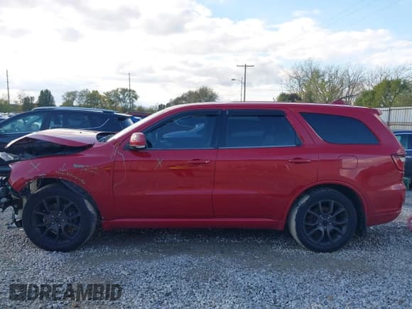✅ 2017 Dodge Durango R/T • VIN: 1C4SDJCT9HC681584 • Lot: 43591553. Listed on IAAI with 109,683 mi. Free auction sales archive from the USA and detailed vehicle history report at DreamBid. Image 15.