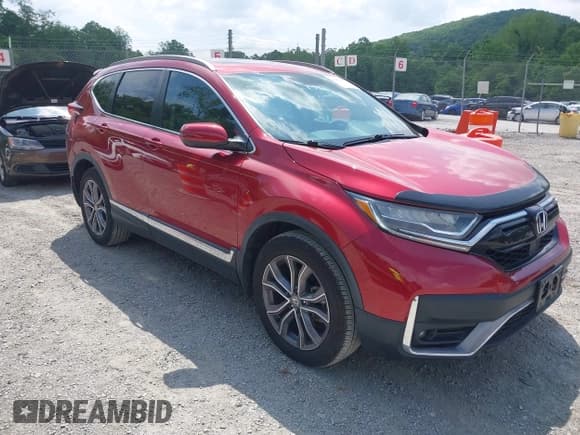 ✅ 2022 Honda CR-V Touring • VIN: 2HKRW2H9XNH643163 • Лот: 42453621. Опубликован ранее на IAAI с пробегом 41 713 миль. Бесплатный доступ к архиву аукционных продаж из США и подробный отчёт об истории автомобиля на DreamBid. Изображение 1.