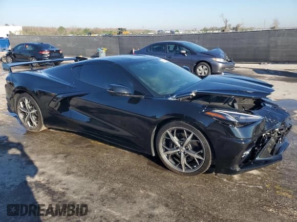 ✅ 2023 Chevrolet Corvette 1LT • VIN: 1G1YA2D45P5133318 • Lot: 46748855. Listed on Copart with 33,786 mi. Free auction sales archive from the USA and detailed vehicle history report at DreamBid. Image 4.