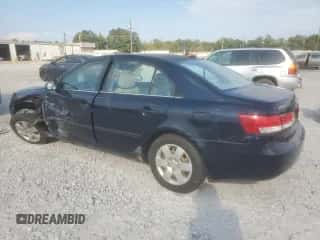 2008 Hyundai Sonata GLS with VIN 5NPET46C78H392902, listed as a Copart auction lot 80819535 with 257,720 mi miles and Salvage title. Bid and sale history available at DreamBid. Image 2.