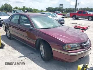 2003 Chevrolet Impala with VIN 2G1WF55E139356731, listed as a IAAI auction lot 42897862 with 89,433 mi miles and . Bid and sale history available at DreamBid. Image 1.