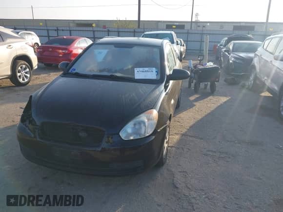 2009 Hyundai Accent Auto GS with VIN KMHCM36C59U112119, listed as a IAAI auction lot 43468810 with 193,523 mi miles and . Bid and sale history available at DreamBid. Image 2.
