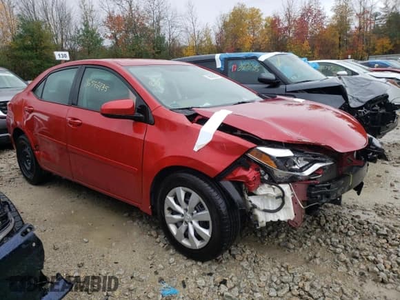 ✅ 2015 Toyota Corolla S Plus • VIN: 5YFBURHE5FP273774 • Lot: 86596935. Wystawiony na Copart z przebiegiem 96 988 mil. Bezpłatny archiwum sprzedaży aukcyjnych z USA i szczegółowy raport historii pojazdu na DreamBid. Zdjęcie 4.
