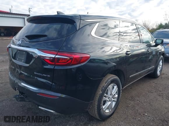 ✅ 2019 Buick Enclave Essence • VIN: 5GAERBKW9KJ161308 • Lot: 43672131. Listed on IAAI with 92,860 mi. Free auction sales archive from the USA and detailed vehicle history report at DreamBid. Image 4.